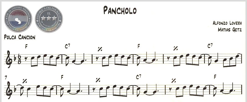 PANCHOLO (PARTITURA) - ALFONSO LOVERA