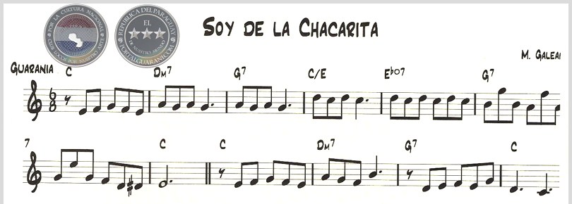 SOY DE LA CHACARITA (PARTITURA) - MANECO GALEANO