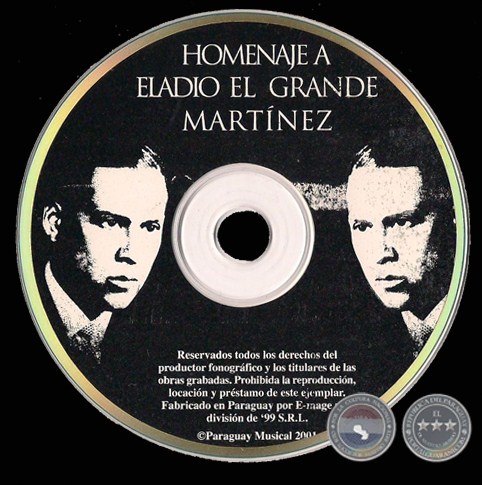HOMENAJE A ELADIO EL GRANDE MARTÍNEZ - AÑO 2001
