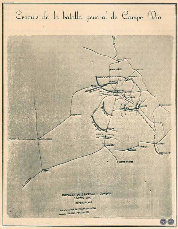Portal Guaraní - UNA BATALLA DE 50 DÍAS (CAMPO VÍA) - Por el GRAL ...