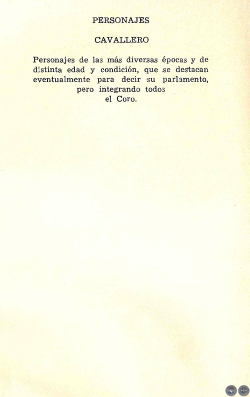 TEATRO BREVE, 1969 - PLÁ/DOMÍNGUEZ - CANTATA HEROICA DE RAMIRO DOMÍNGUEZ