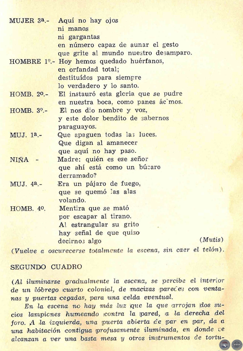 TEATRO BREVE, 1969 - PLÁ/DOMÍNGUEZ - CANTATA HEROICA DE RAMIRO DOMÍNGUEZ
