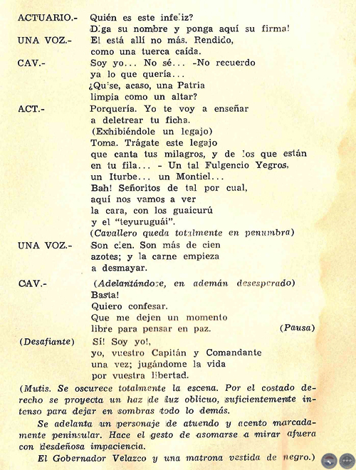 TEATRO BREVE, 1969 - PLÁ/DOMÍNGUEZ - CANTATA HEROICA DE RAMIRO DOMÍNGUEZ