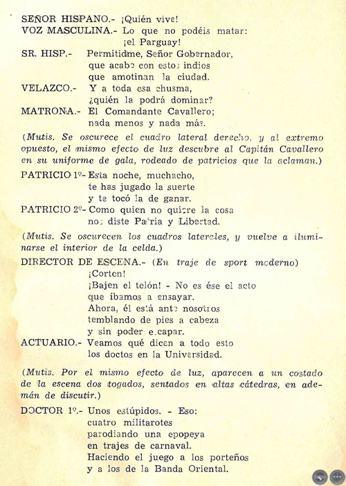 TEATRO BREVE, 1969 - PLÁ/DOMÍNGUEZ - CANTATA HEROICA DE RAMIRO DOMÍNGUEZ