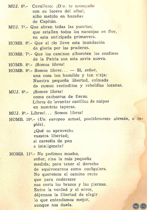 TEATRO BREVE, 1969 - PLÁ/DOMÍNGUEZ - CANTATA HEROICA DE RAMIRO DOMÍNGUEZ