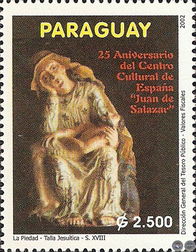 25º ANIVERSARIO DEL CENTRO CULTURAL DE ESPAÑA JUAN DE SALAZAR (AÑO 2002 - SERIE 3)
