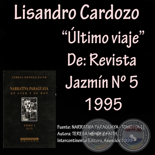 ultimo viaje cuento de lisandro cardozo portalguarani