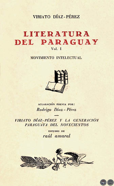viriato diaz perez literatura del paraguay I texto raul amaral portalguarani