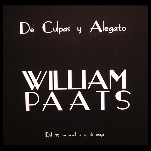 william paats De culpas y alegato Lima Peru 2009 01 portalguarani