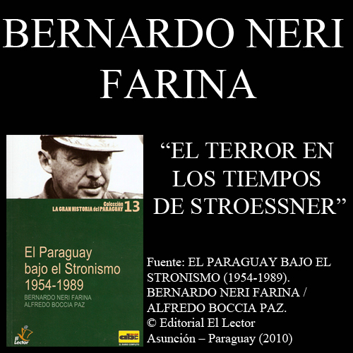 bernardo neri farina el terror en tiempo de stroessner