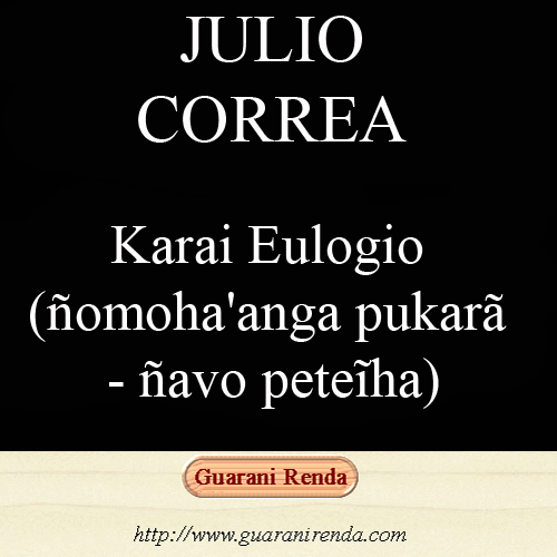guarani renda com julio correa teatro 1 acto
